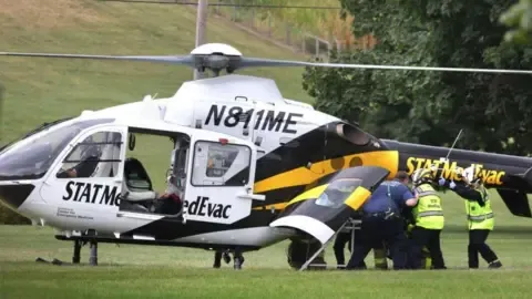 A group of police wounded in the state of Pennsylvania, three of whom in critical state