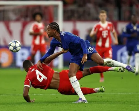 Chelsea's manager explodes as Bayern Munich center-back Tah avoids dismissal in Champions League setback